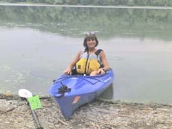 Linda Kayaking
