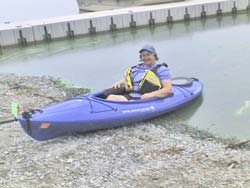 Paula Kayaking